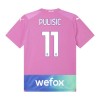 Conjunto (Camiseta+Pantalón Corto) AC Milan Pulisic 11 Tercera Equipación 23-24 - Niño